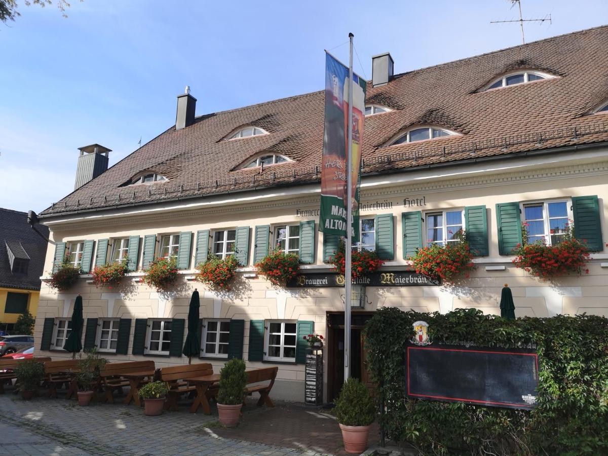 Hotel Maierbraeu Altomünster Kültér fotó